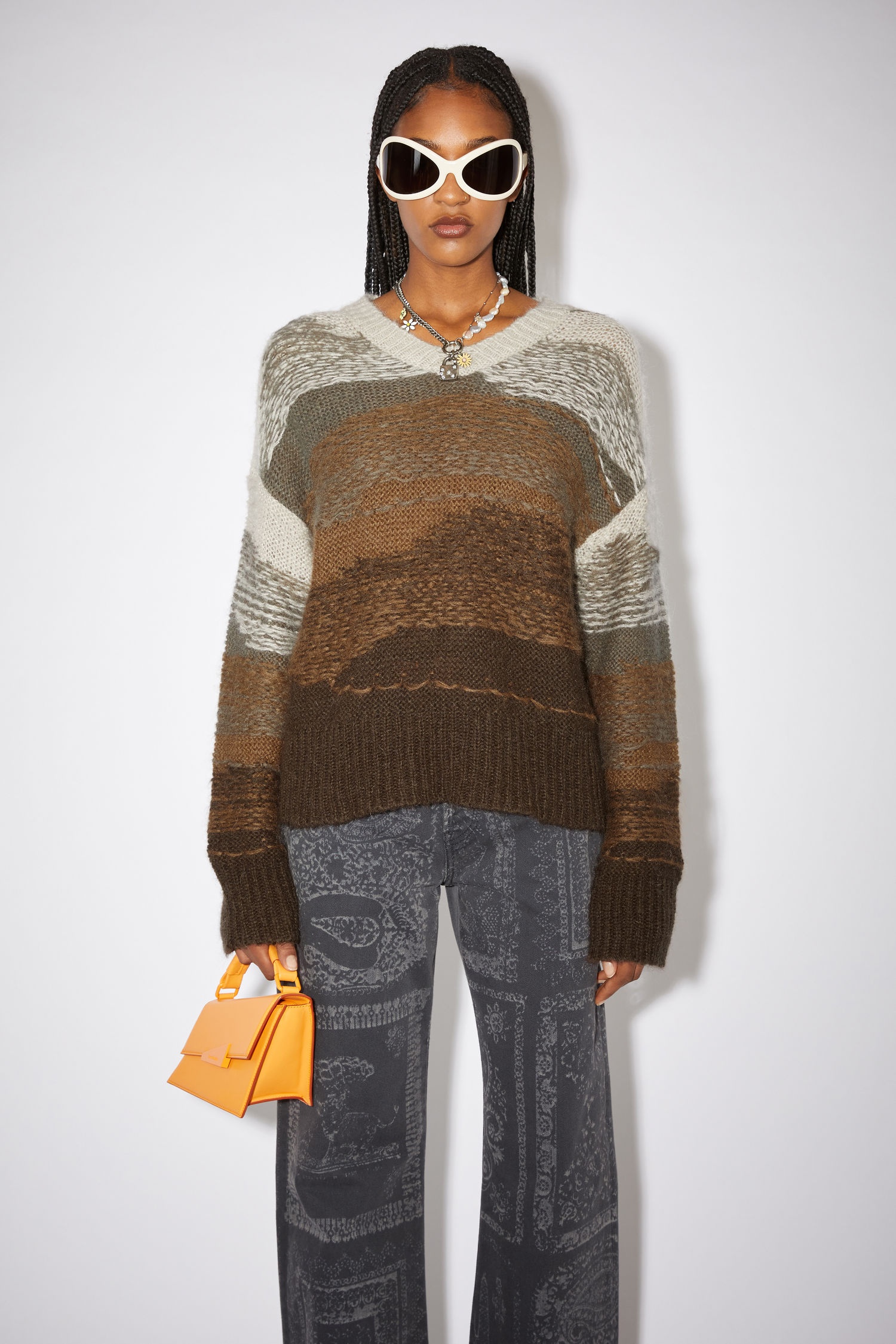 Gradient sweater - Taupe/multi - 2