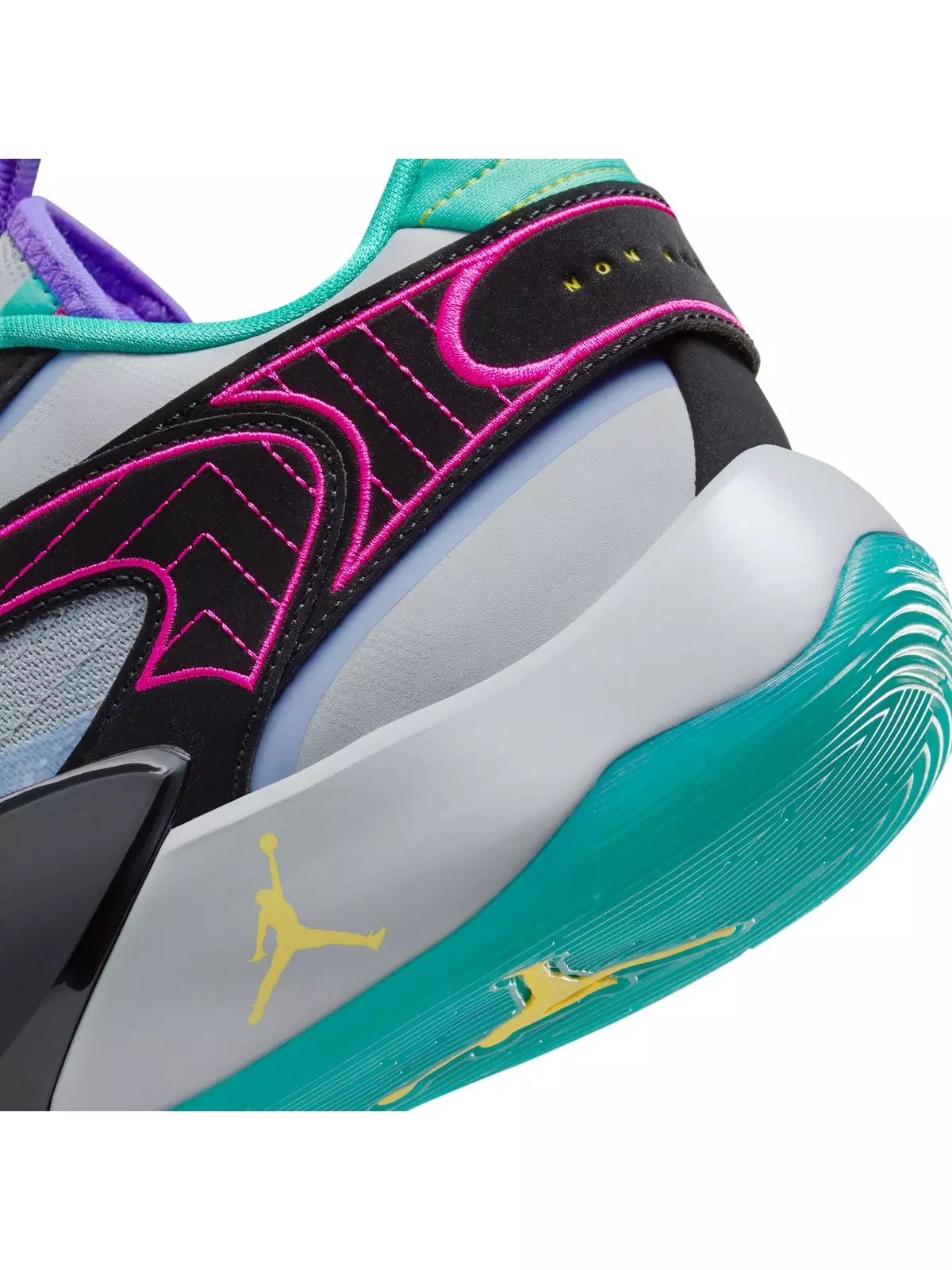 Luka 2 "Wolf Grey/Speed Yellow/Black" Men's Basketball Shoe - 4