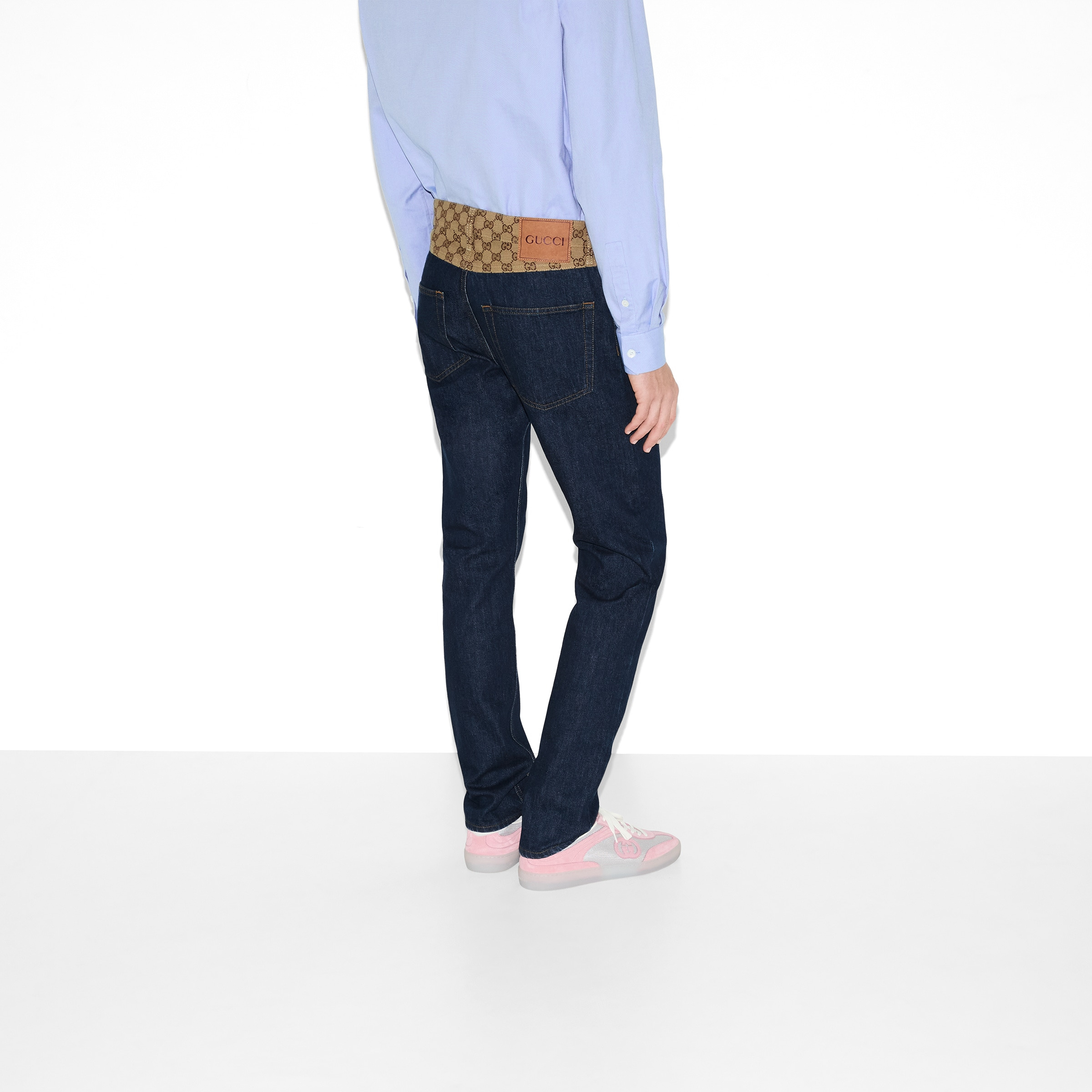 Tapered denim pant - 4