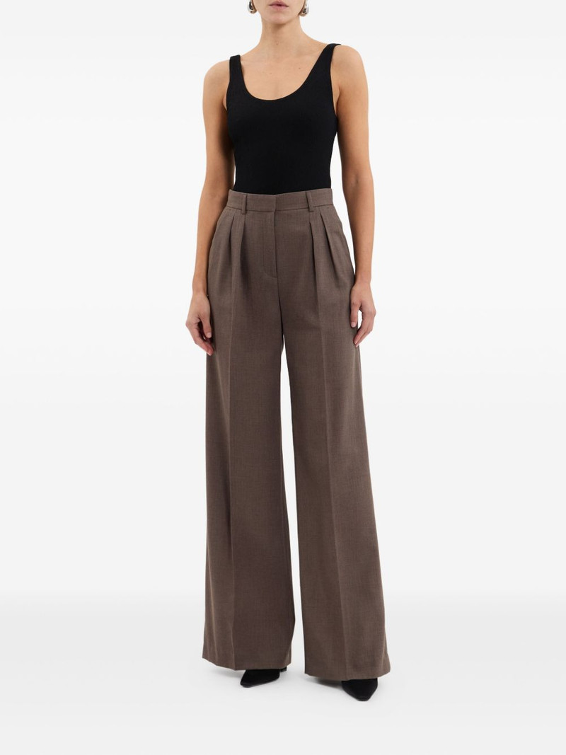 REBECCA VALLANCE Noah pleated trousers outlook