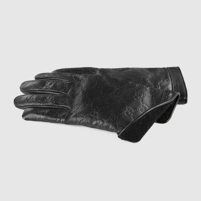 GUCCI Gucci Signature gloves outlook