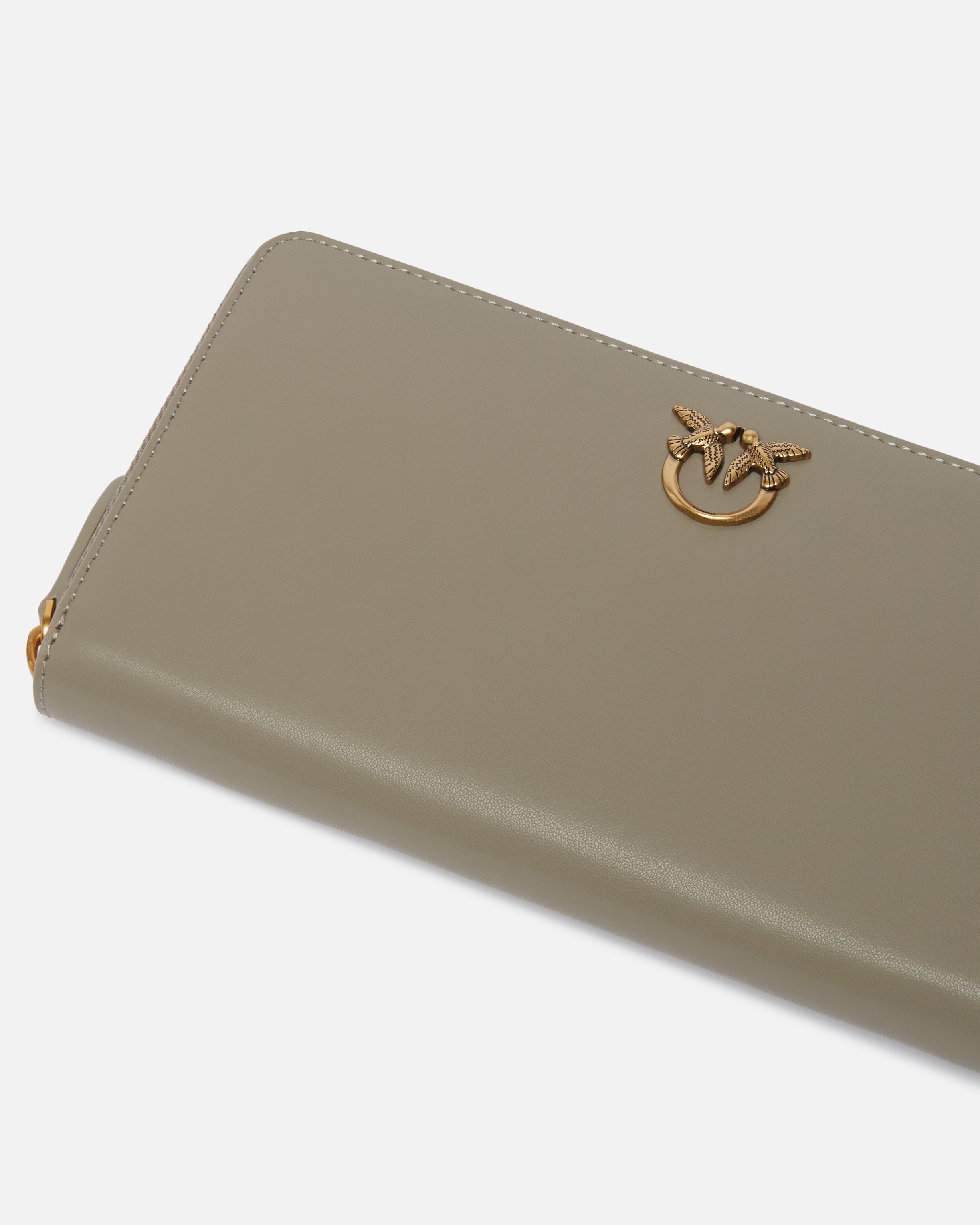 ZIP-AROUND LEATHER PURSE - 4