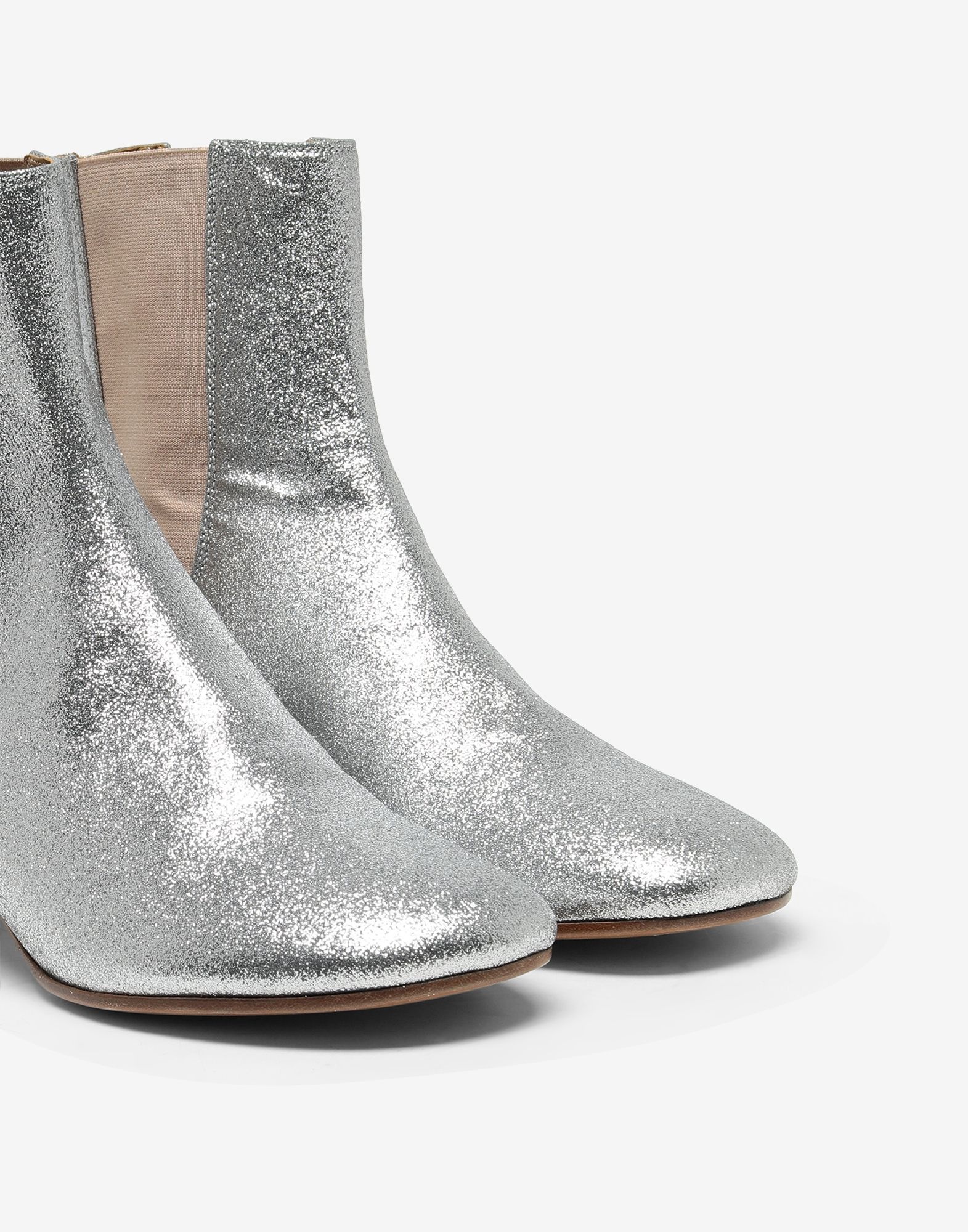 Glitter ankle boots - 5