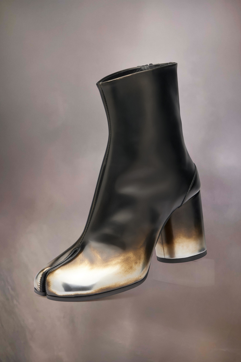 Tabi Metallic Ankle Boots 1