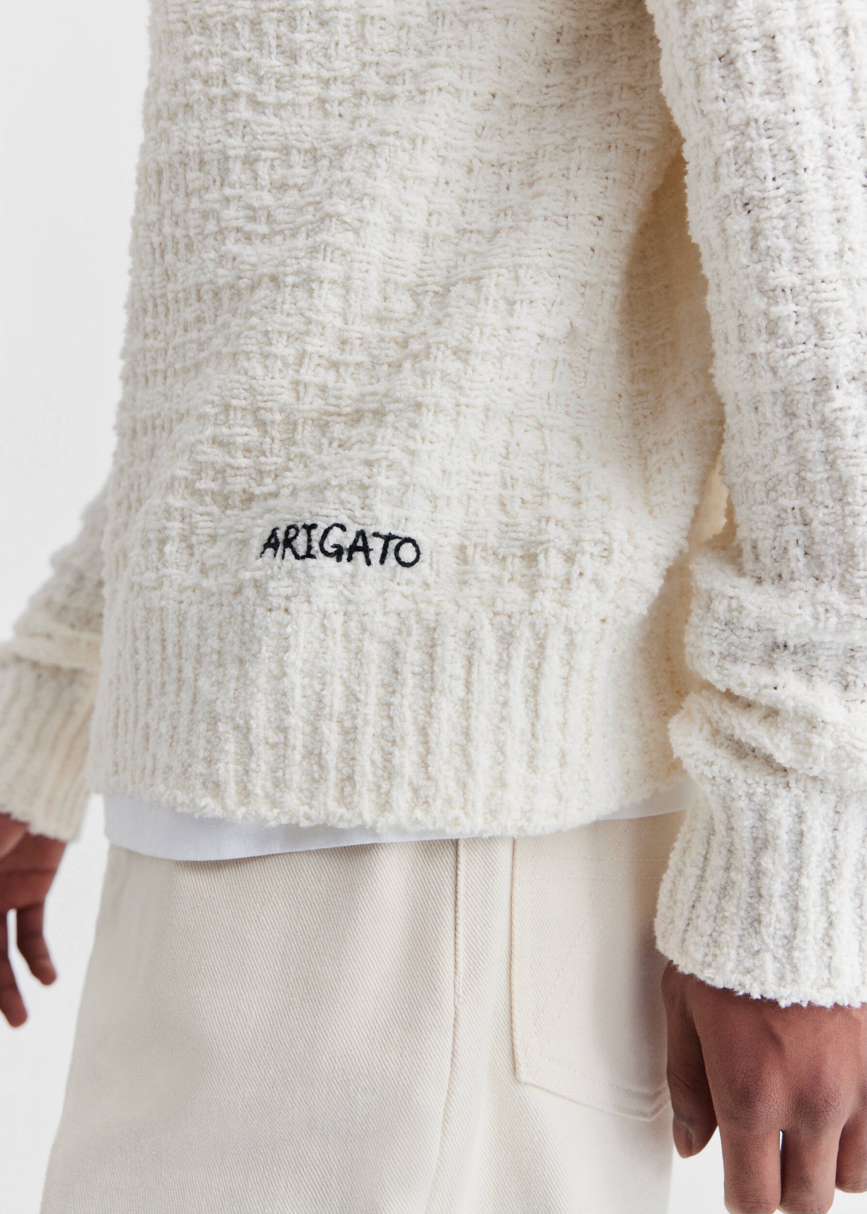 Scale Polo Sweater - 5