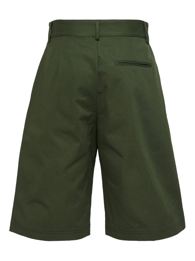 MSGM logo-embroidered bermuda shorts outlook