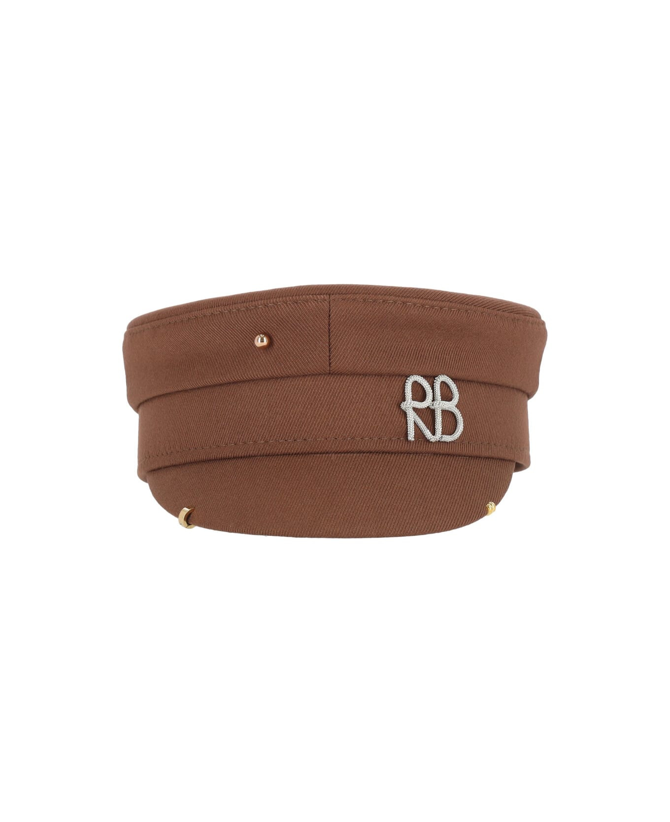 'pierced Baker Boy' Hat - 1