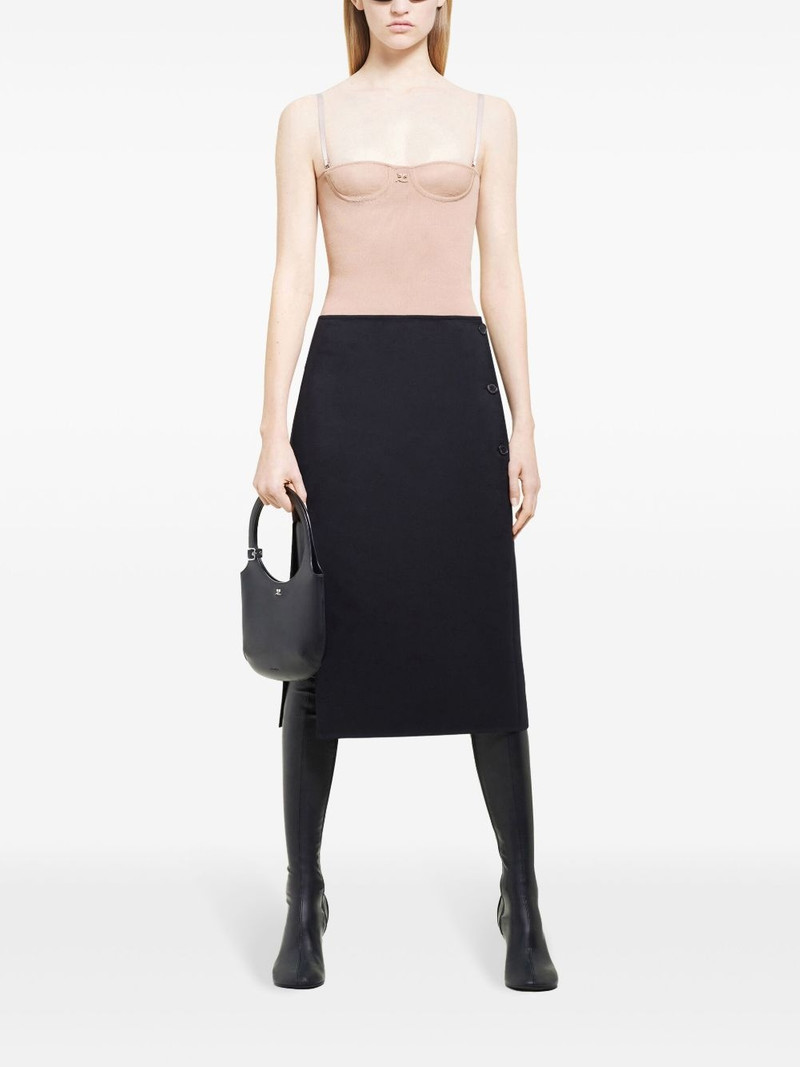 courrèges lingerie interlock top outlook