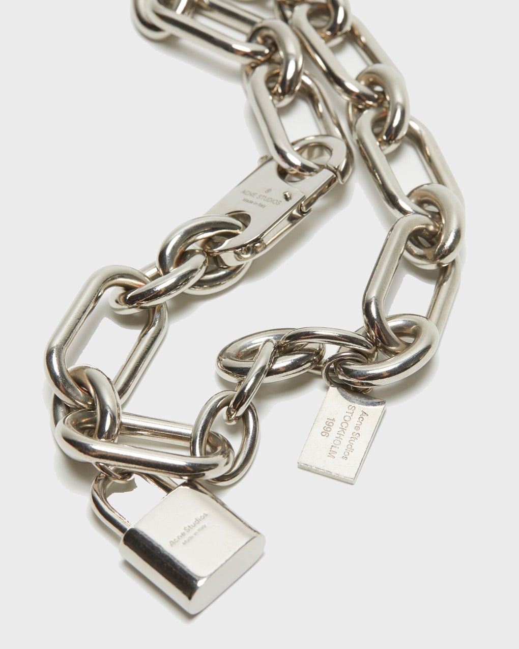 Padlock Chain Bracelet Silver ONESIZE - 2
