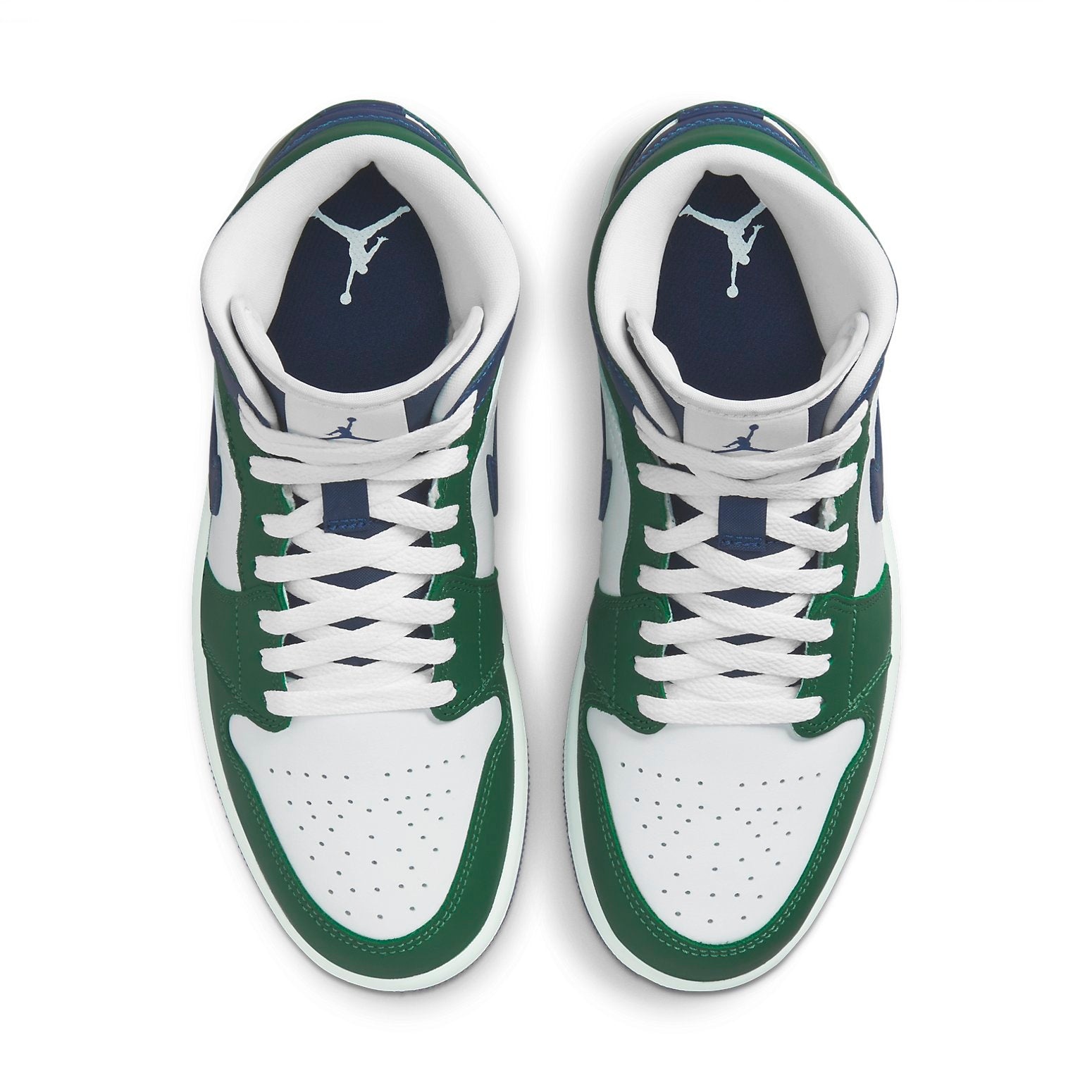 (WMNS) Air Jordan 1 Mid SE 'Noble Green' DZ5326-300 - 4