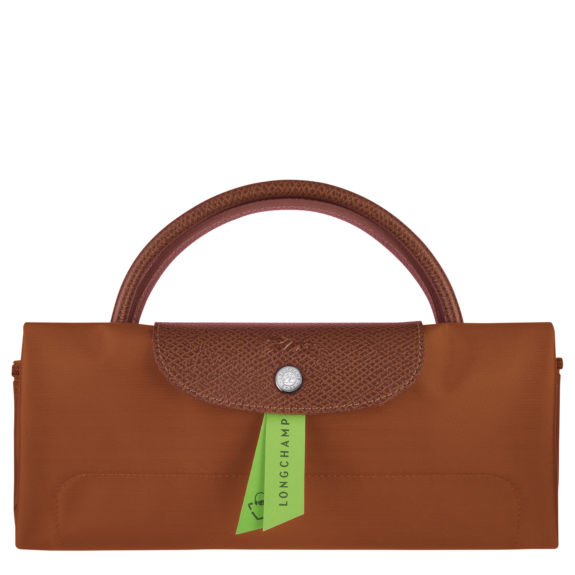 Le Pliage Green S Travel bag Cognac - Recycled canvas - 6