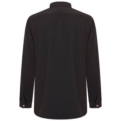 Rick Owens Snap Button Outershirt in Black outlook
