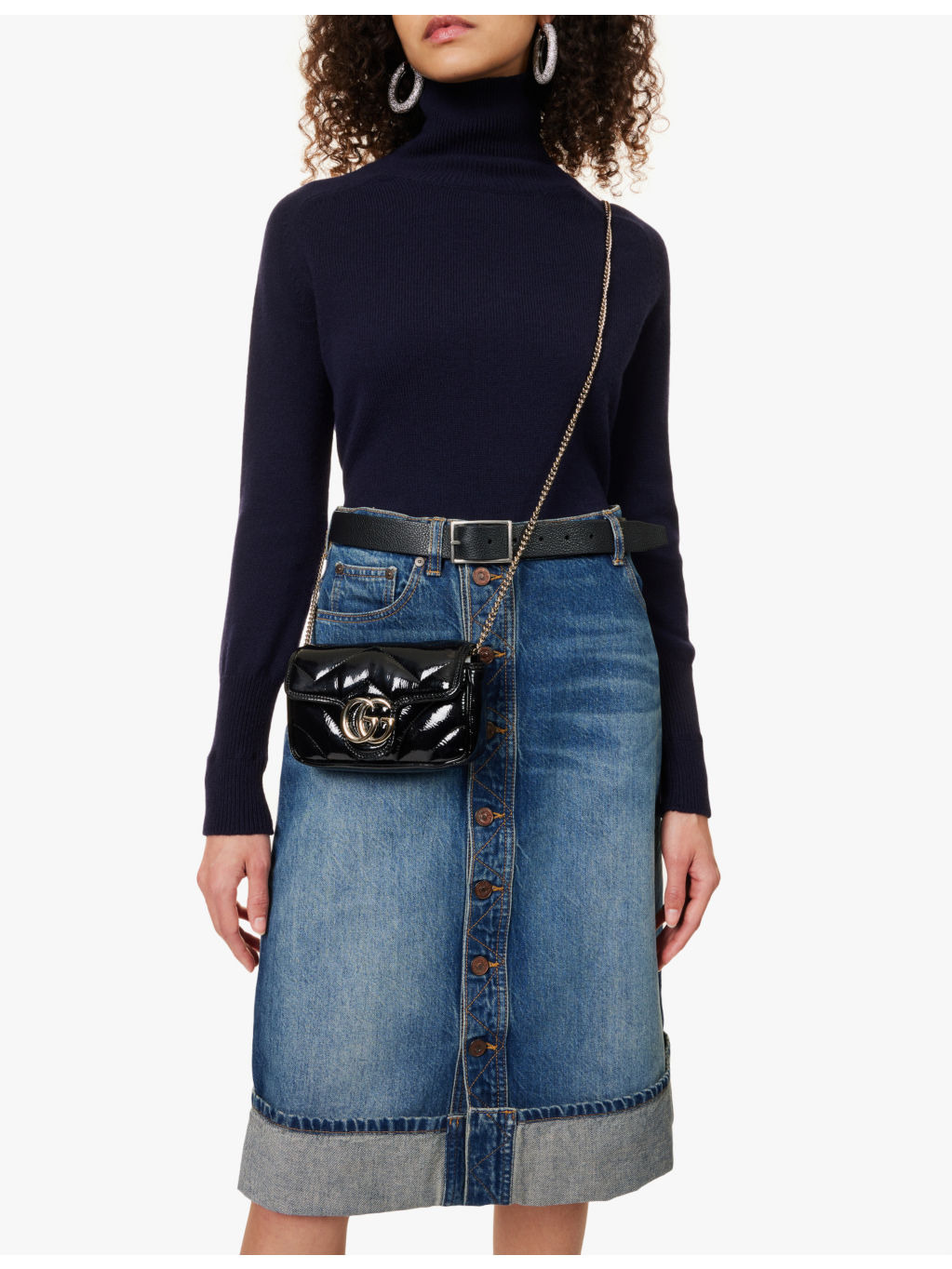 Mini Marmont quilted leather cross-body bag - 2