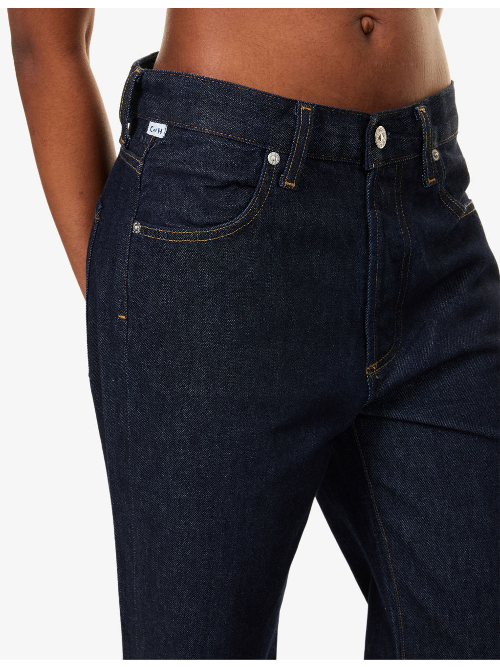 Annina High-Rise Wide-Leg Denim Jeans - 5