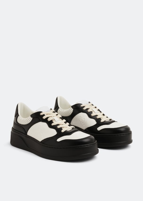 Gucci GG Embossed Sneakers - 3