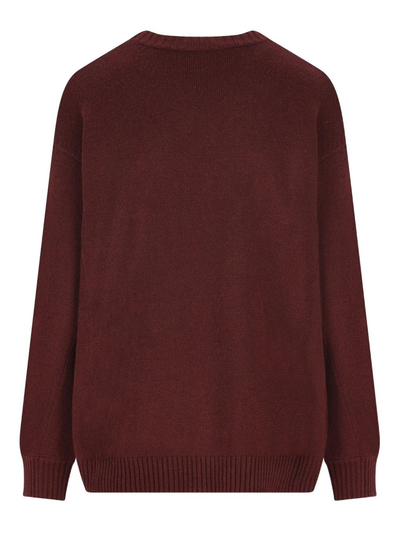 Max Mara long-sleeve embroidered sweater outlook