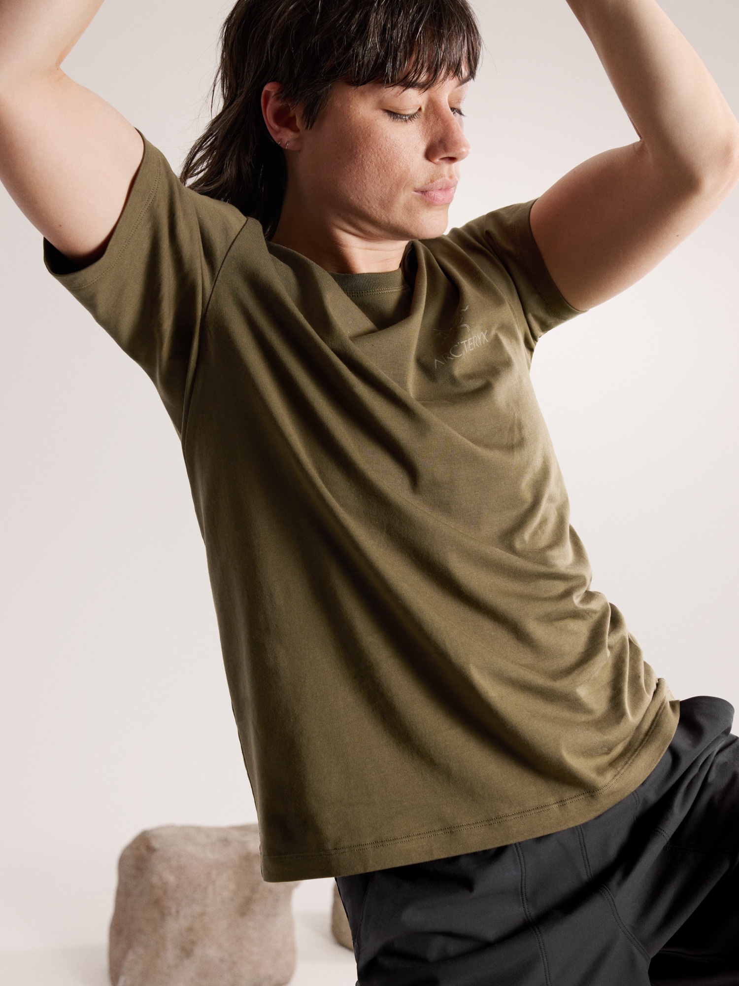 Kragg SL Cotton Emblem Crew Shirt SS - 3