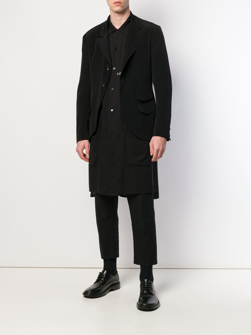Yohji Yamamoto crepe blazer outlook
