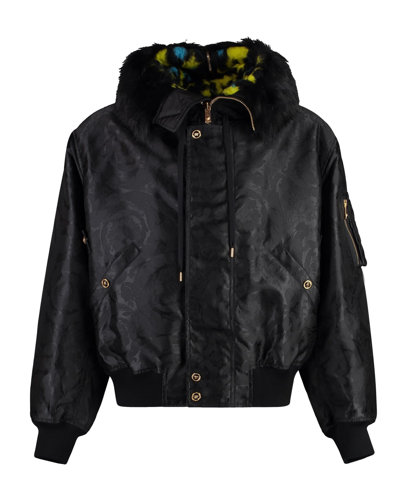 Bomber Jacket In Technical Fabric - 1