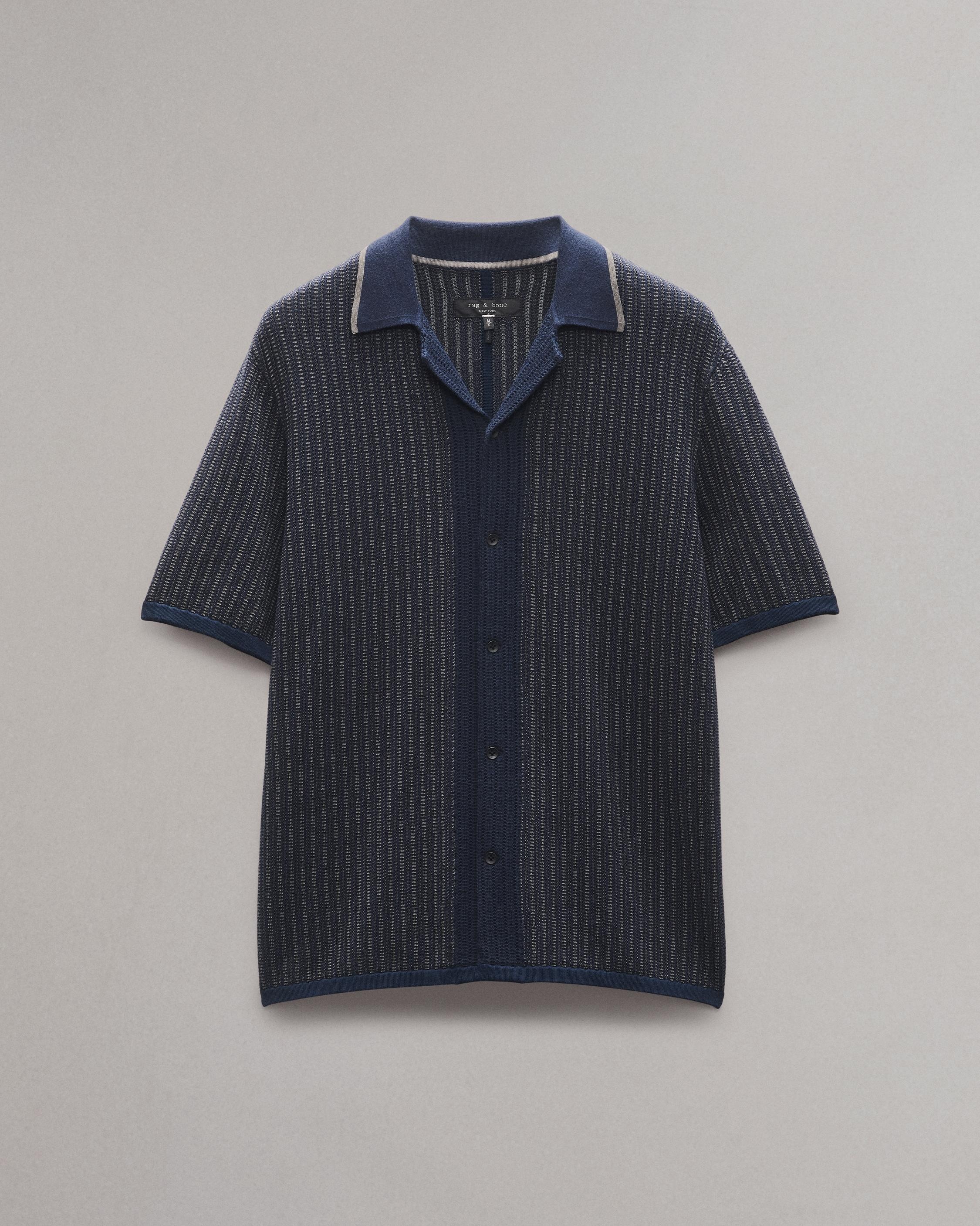 Harvey Knit Camp Shirt - 2