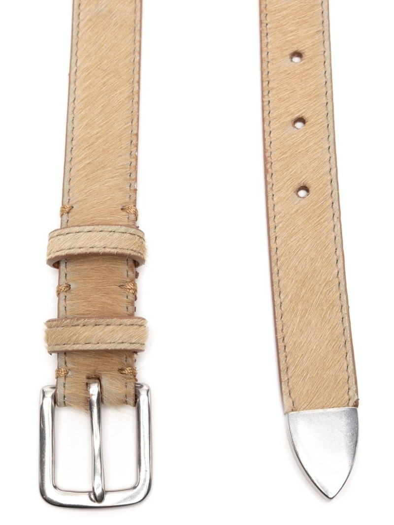 Paul Smith pony leather belt outlook