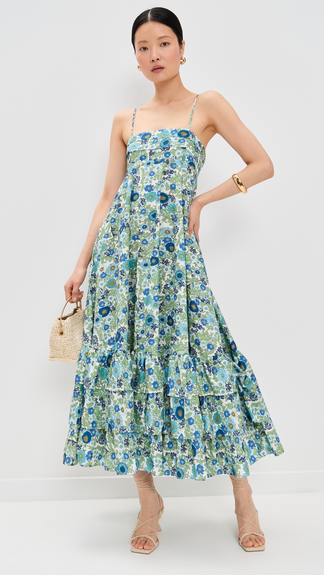 Pam Tiered Midi Dress - 4