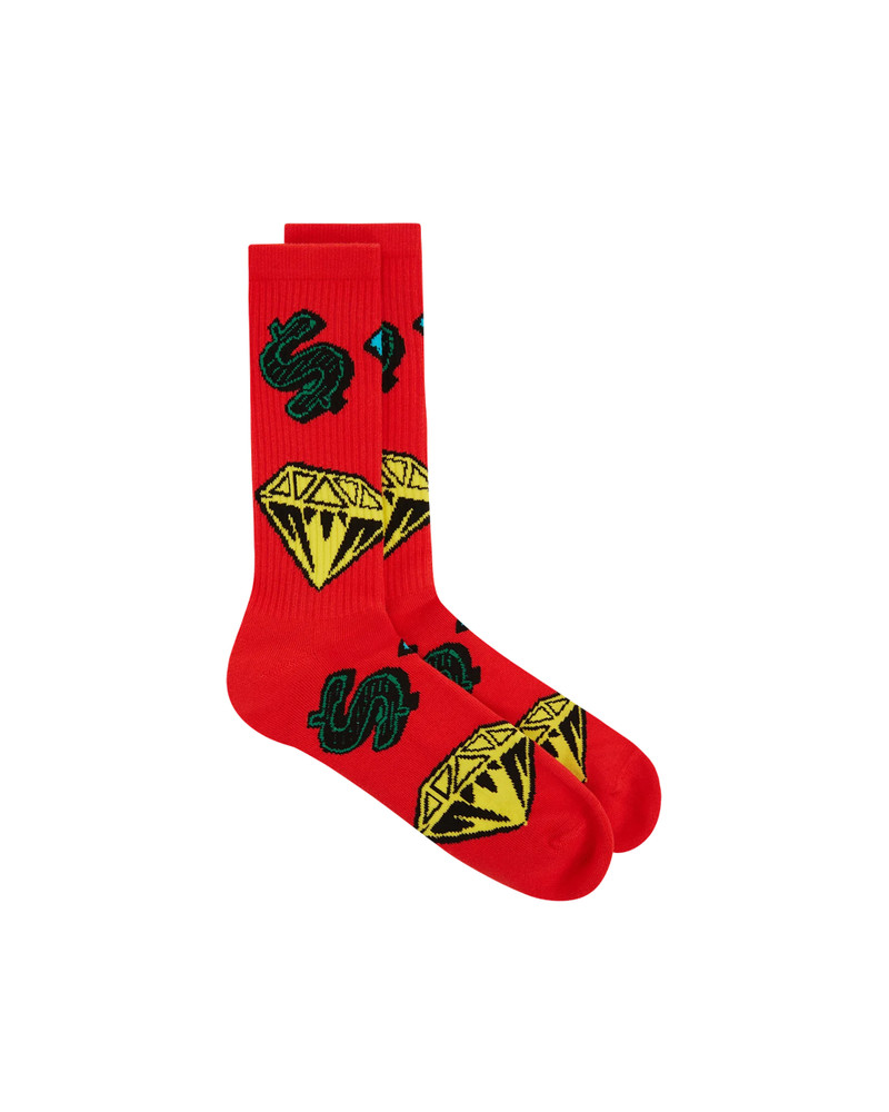 DIAMONDS & DOLLARS SOCKS 1