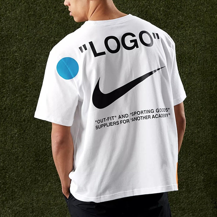 Nike x Off-White Mercurial NRG X T-Shirt 'White' AJ3374-100 - 4