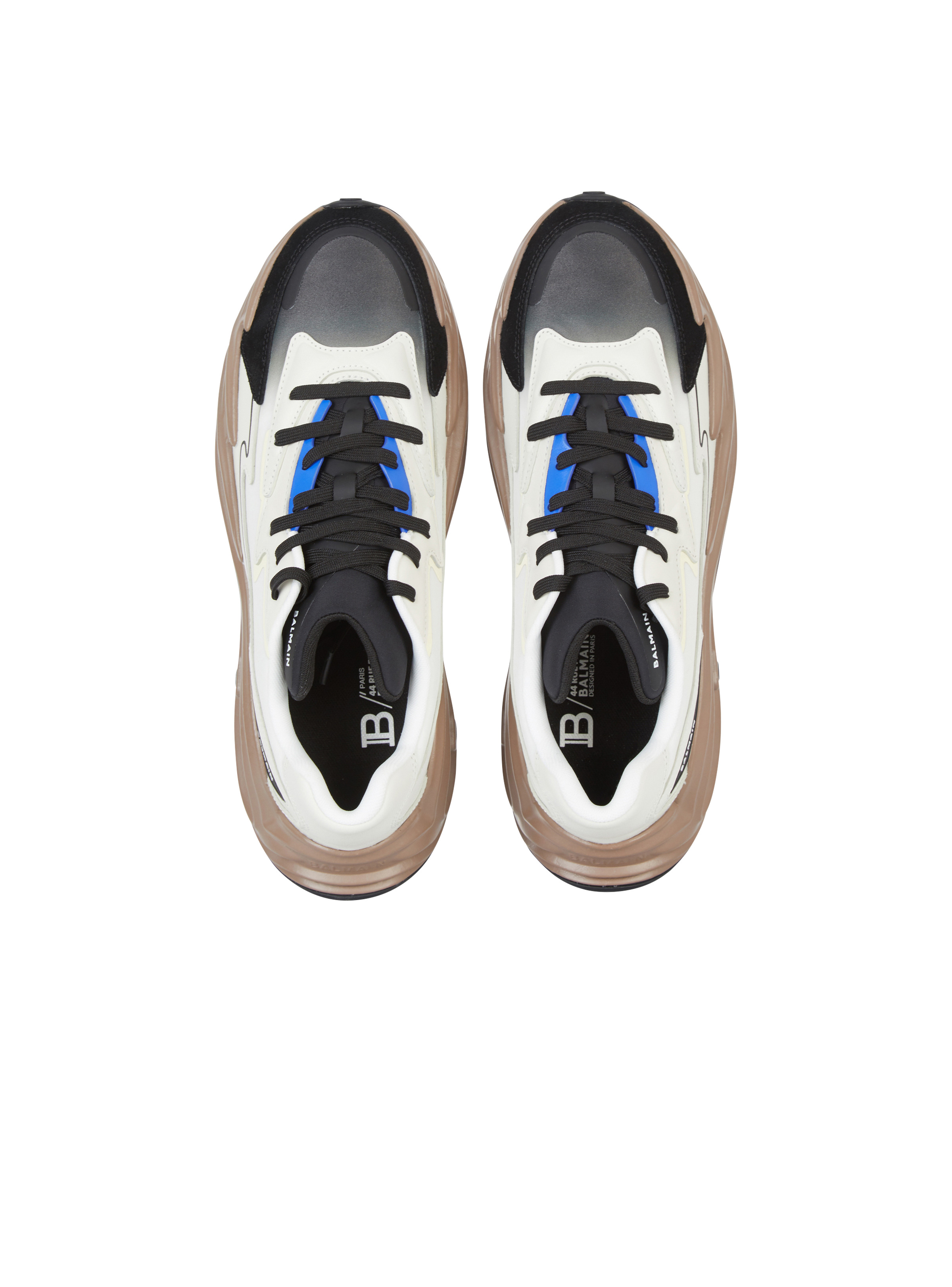 Run-Row leather trainers - 3