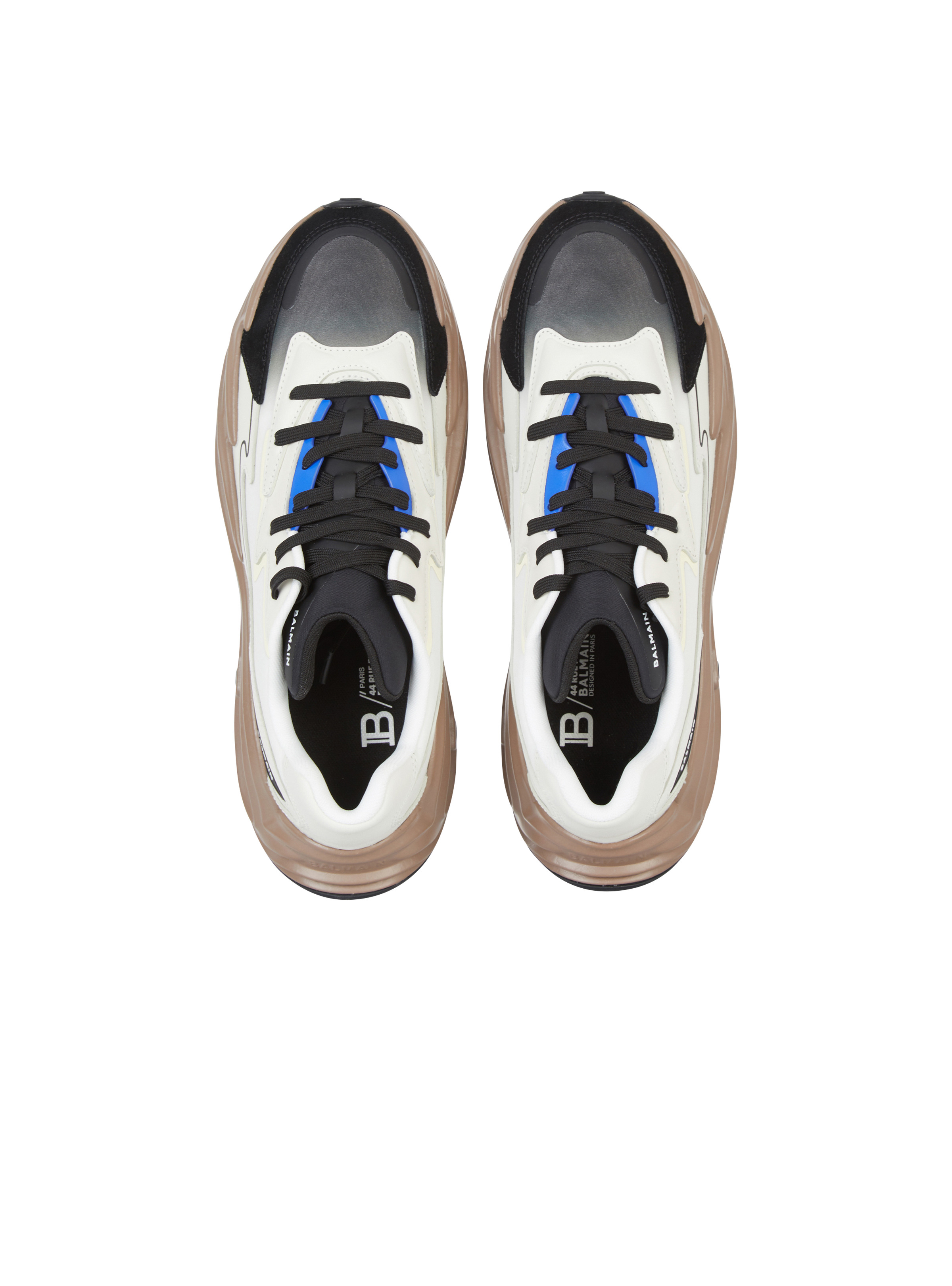Run-Row leather sneakers - 3