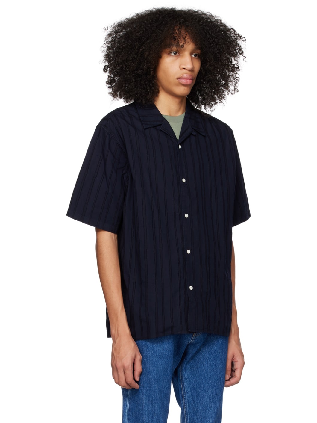Navy Carsten Shirt - 2