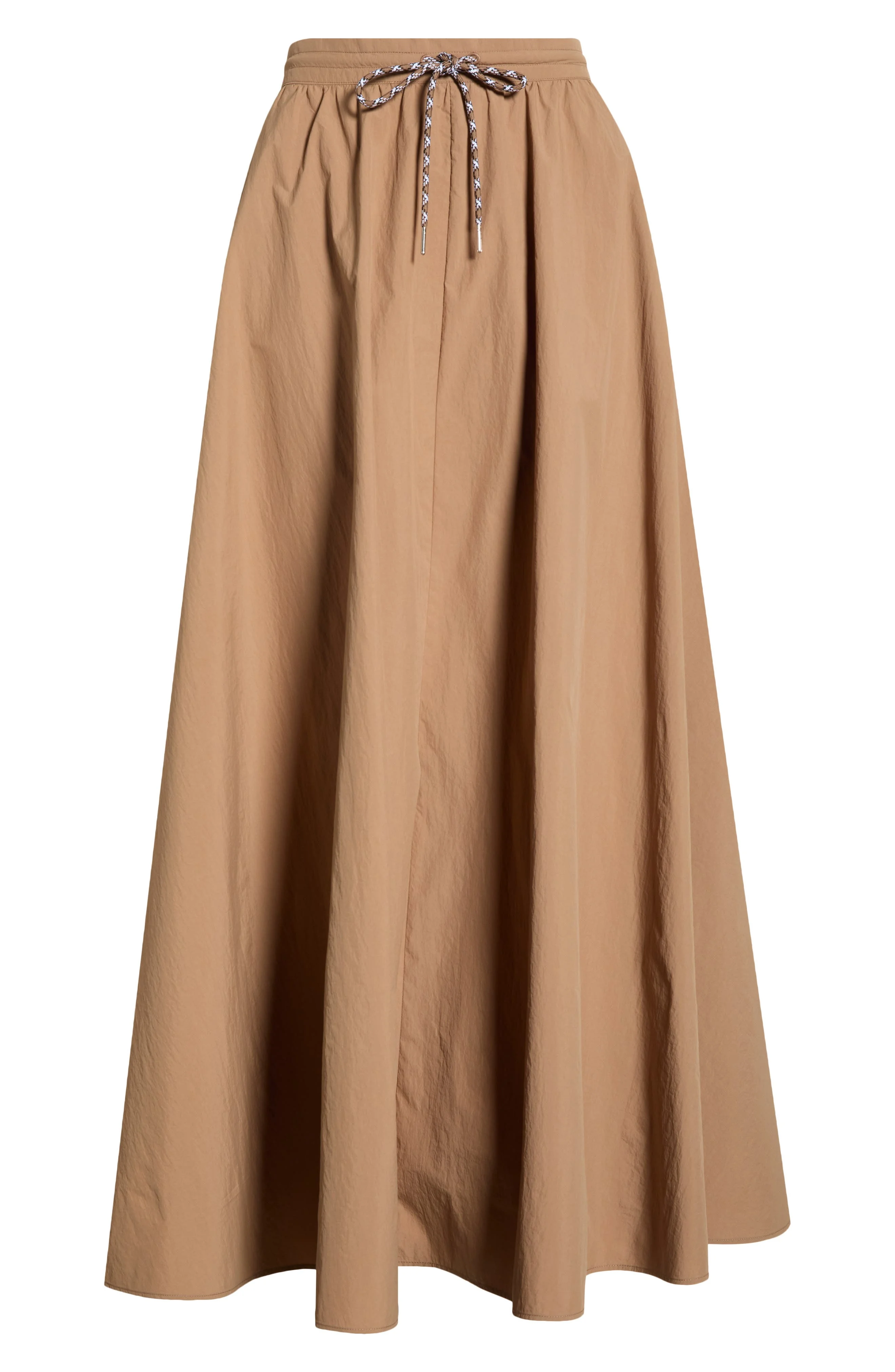 STAUD Eden Recycled Nylon Maxi Skirt in Desert at Nordstrom - 1