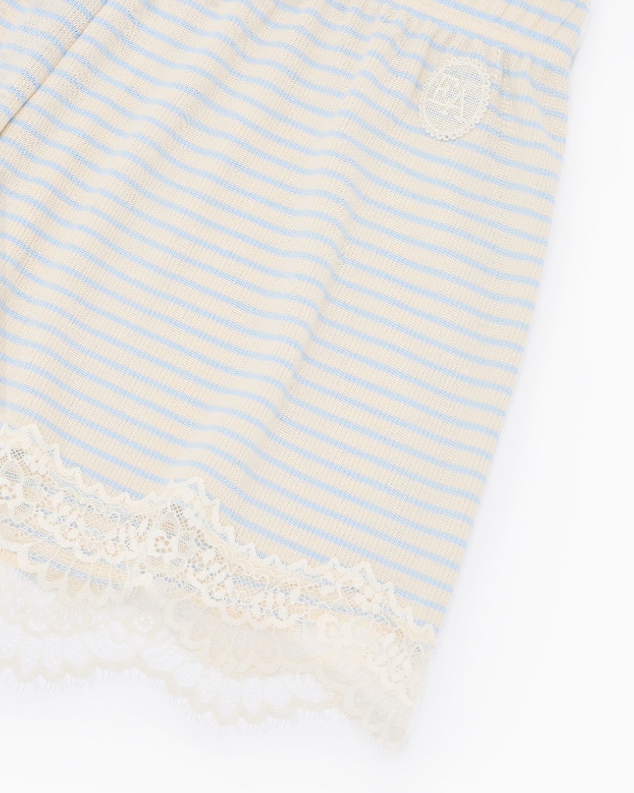 ASV LOUNGEWEAR SHORTS IN RIBBED RECYCLED JERSEY - 4