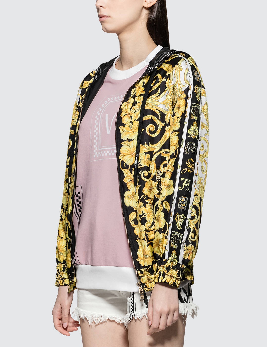 Silk Medusa Barroco Zip Hoodie - 2