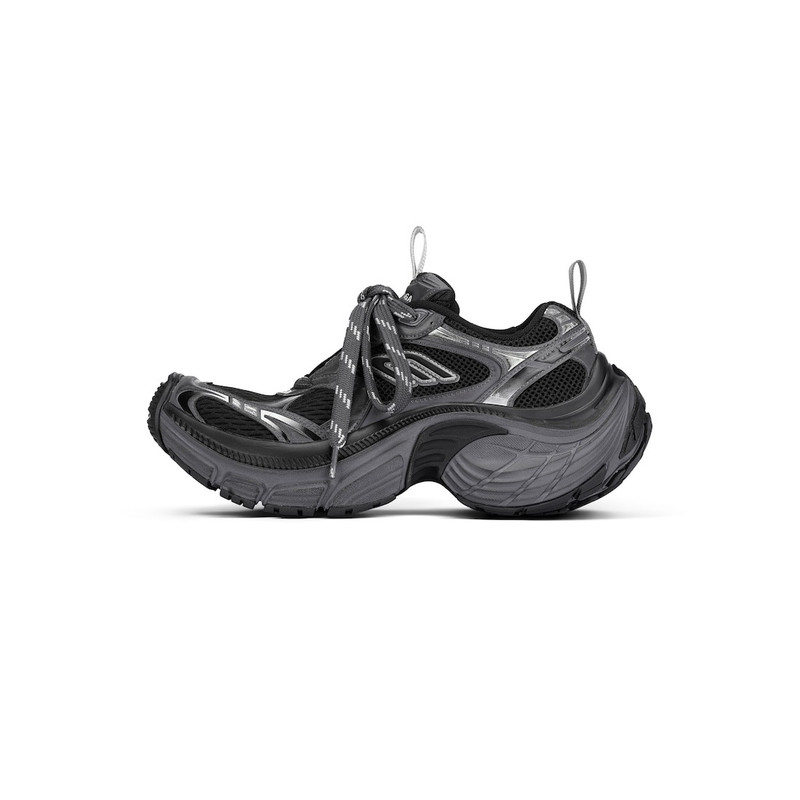 BALENCIAGA Men's 6xl Sneaker in Black/grey outlook