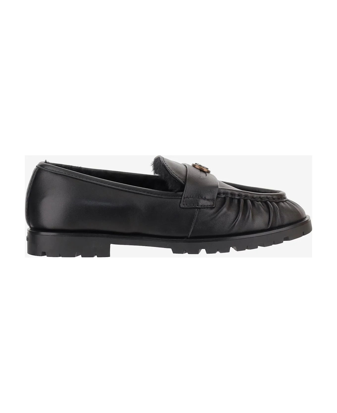 Nora 01 Nappa Leather Loafers - 1