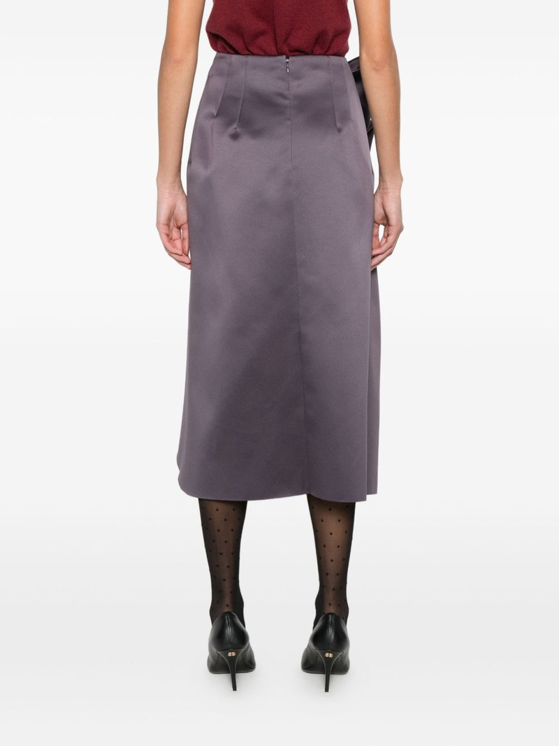 bow-detail midi skirt 4