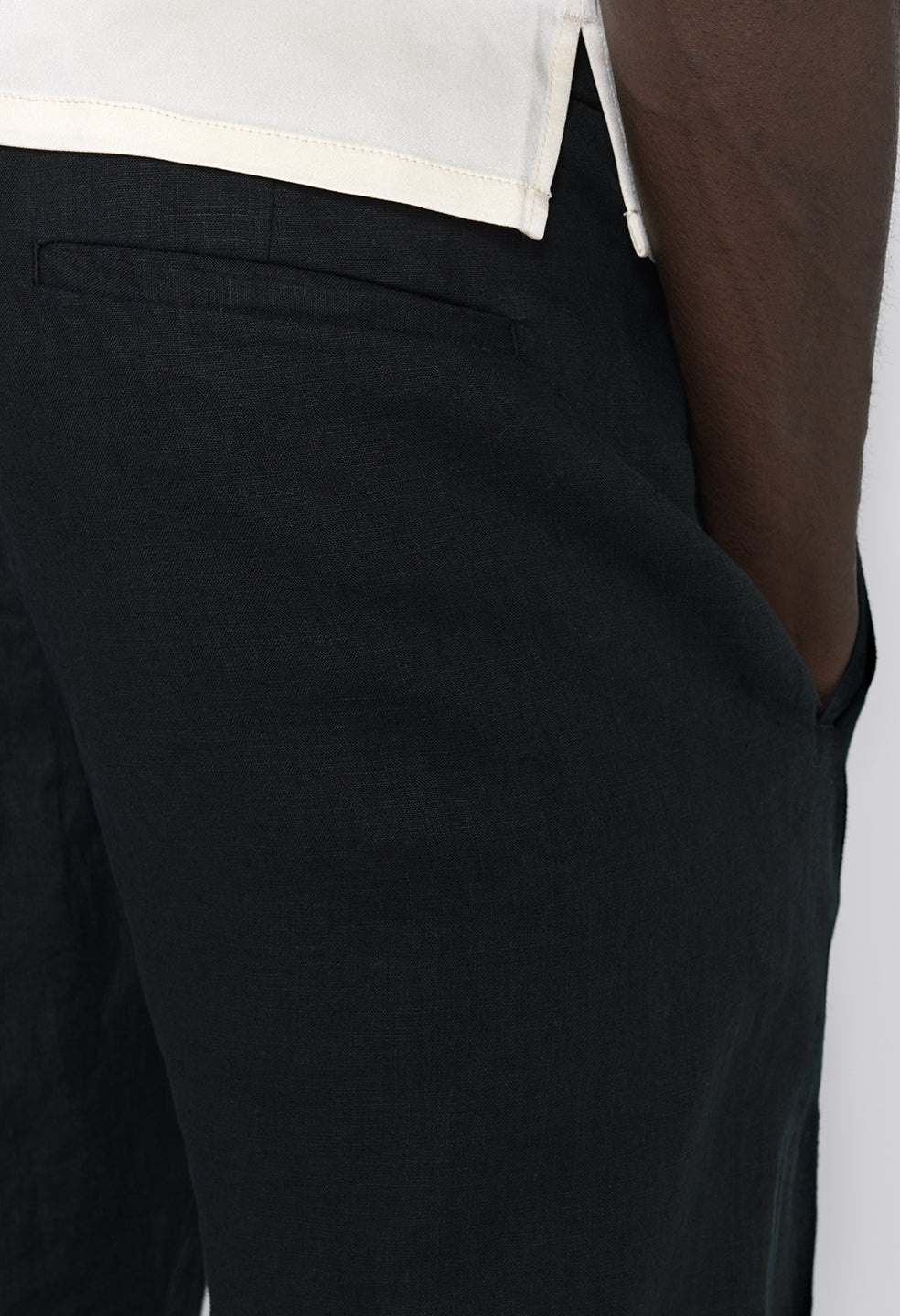 LINEN EASY TROUSER - 7