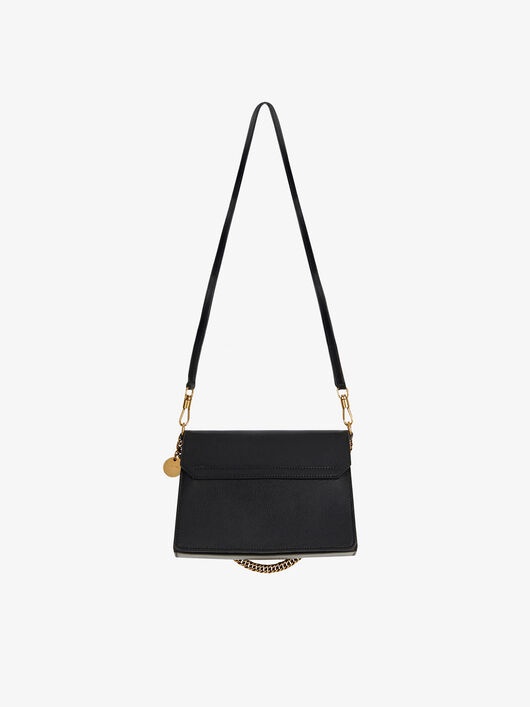 TWO-TONED SMALL GV3 BAG IN LEATHER AND SUEDE - 5