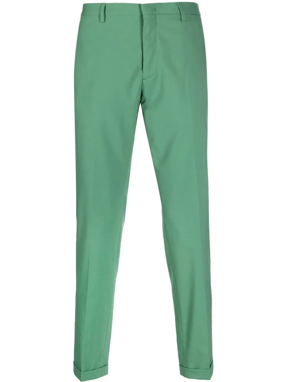 slim-cut tailored trousers - 1