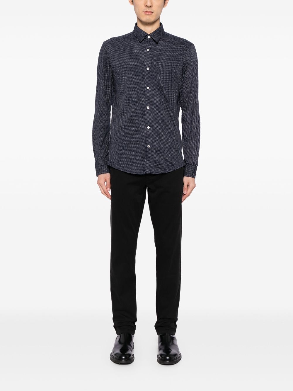 cotton-jersey shirt - 2