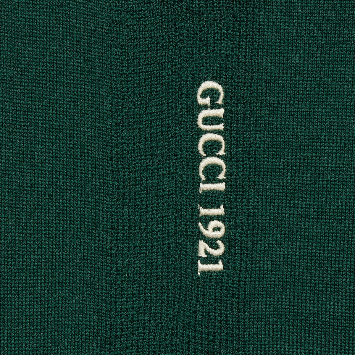 Wool polo shirt with embroidery - 4
