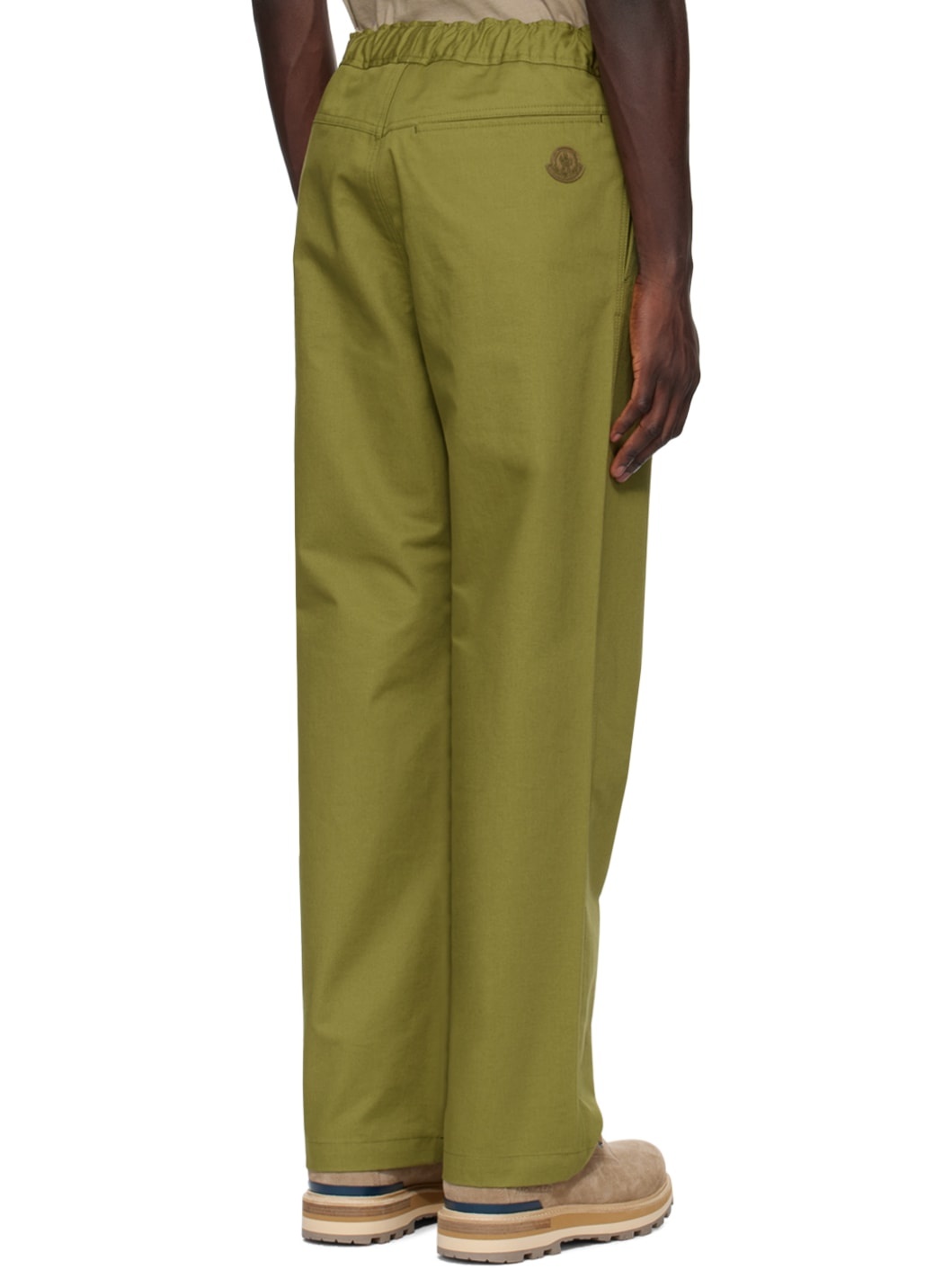 Khaki Patch Trousers - 3