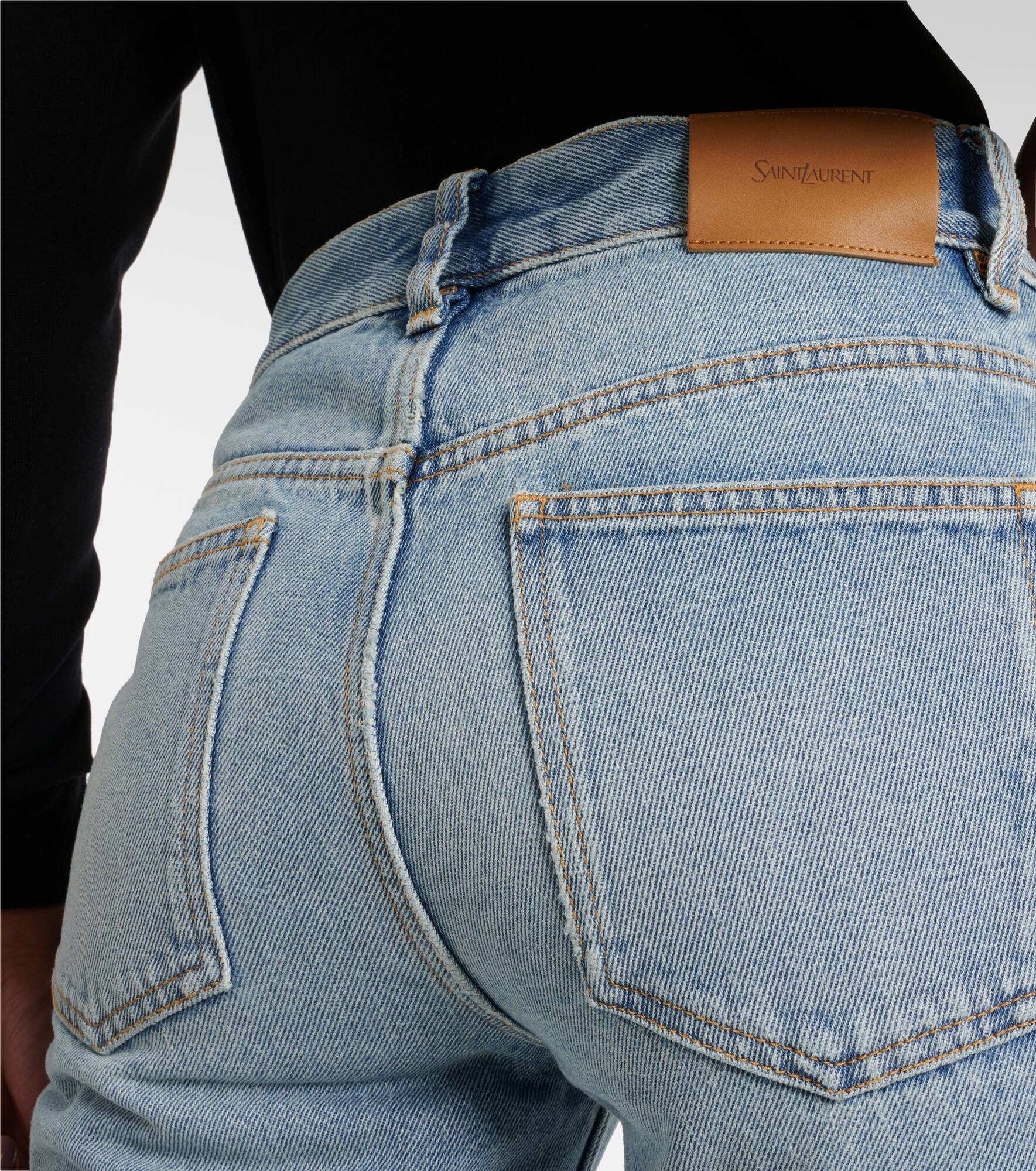 Nico high-rise straight jeans - 6