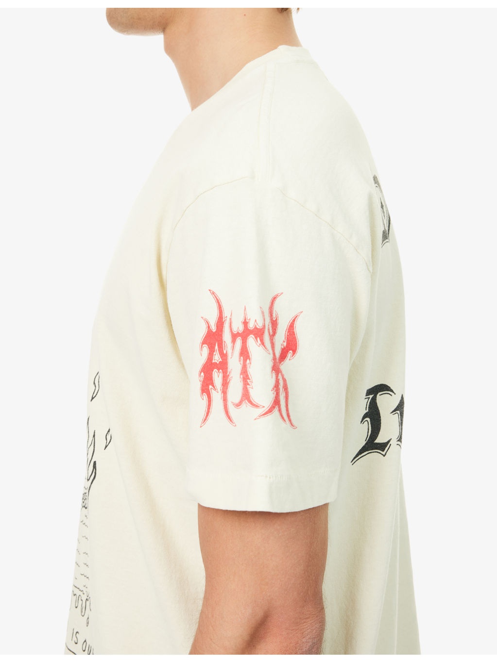The World Is Ours Graphic-Print Cotton T-Shirt - 5