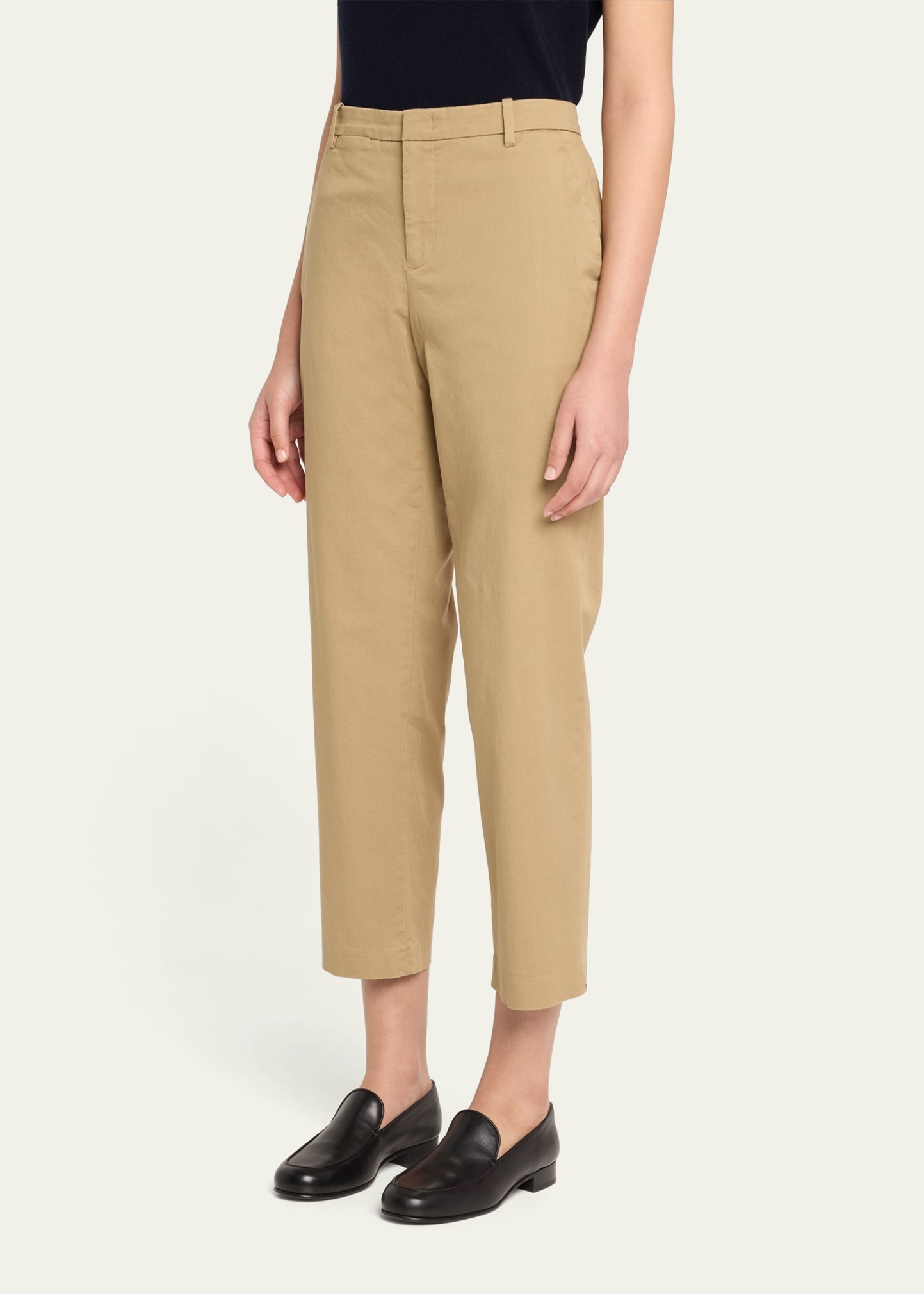 Mid-Rise Chino Pants - 4