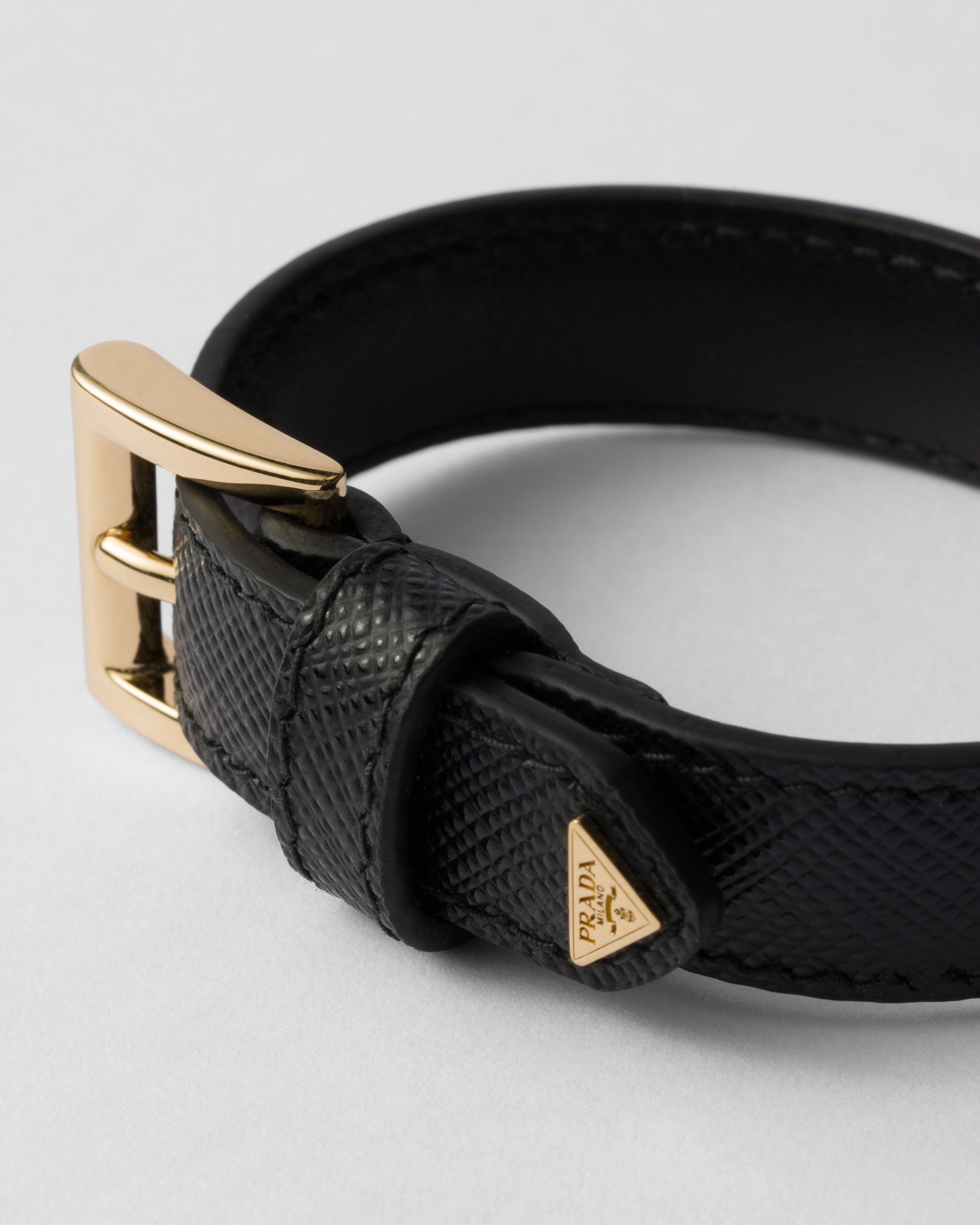 Saffiano leather bracelet - 2