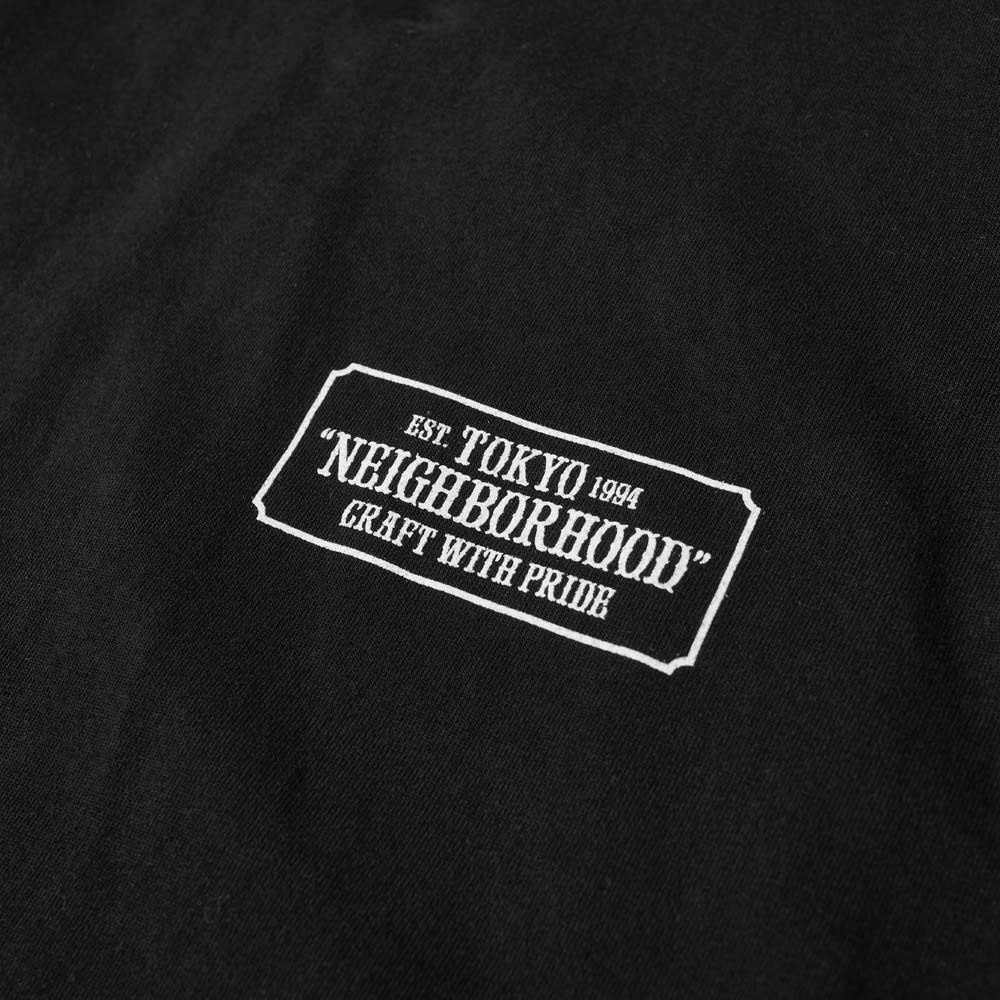 Neighborhood Long Sleeve Bar & Shield Tee - 2