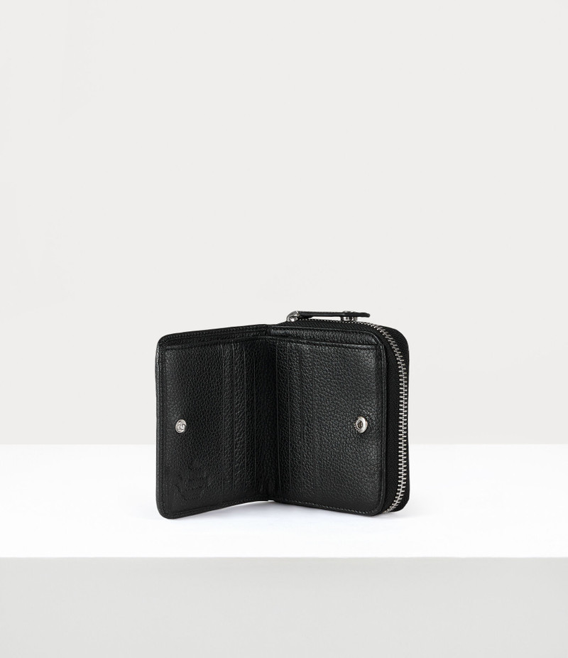 GRAIN LEATHER MEDIUM ZIP WALLET 4
