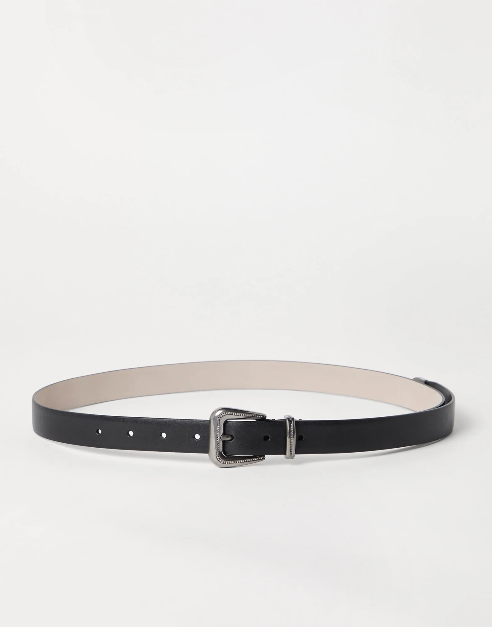 Cowhide belt with monili - 1